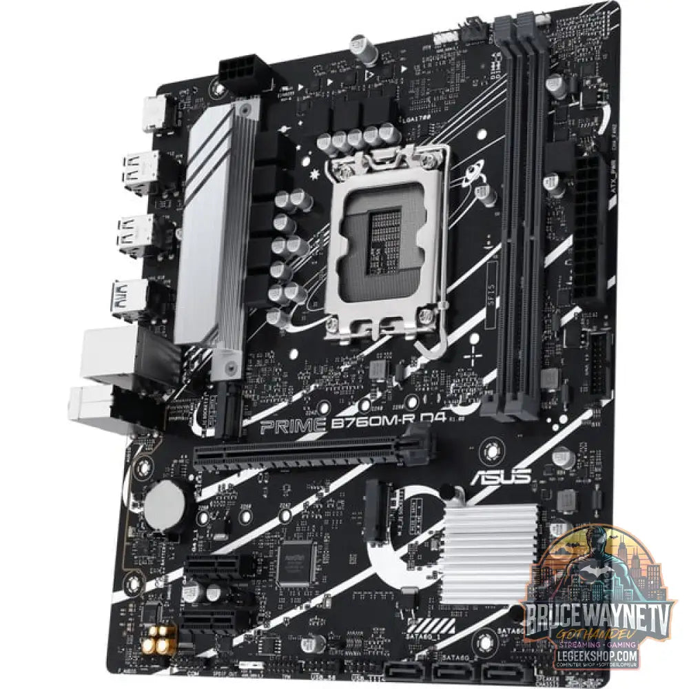 ASUS PRIME B760M-R D4, carte mère - ASUS - vue 4