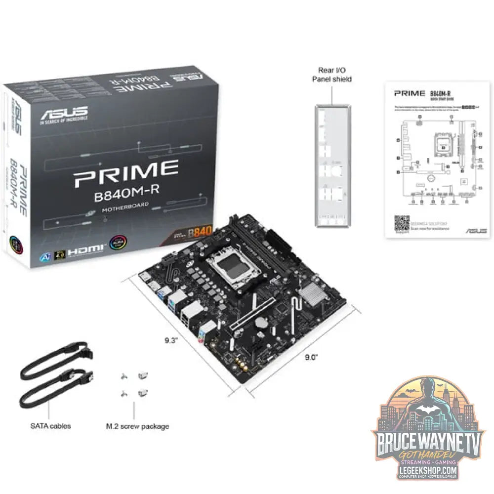 ASUS PRIME B840M-R, carte mère - ASUS - vue 7