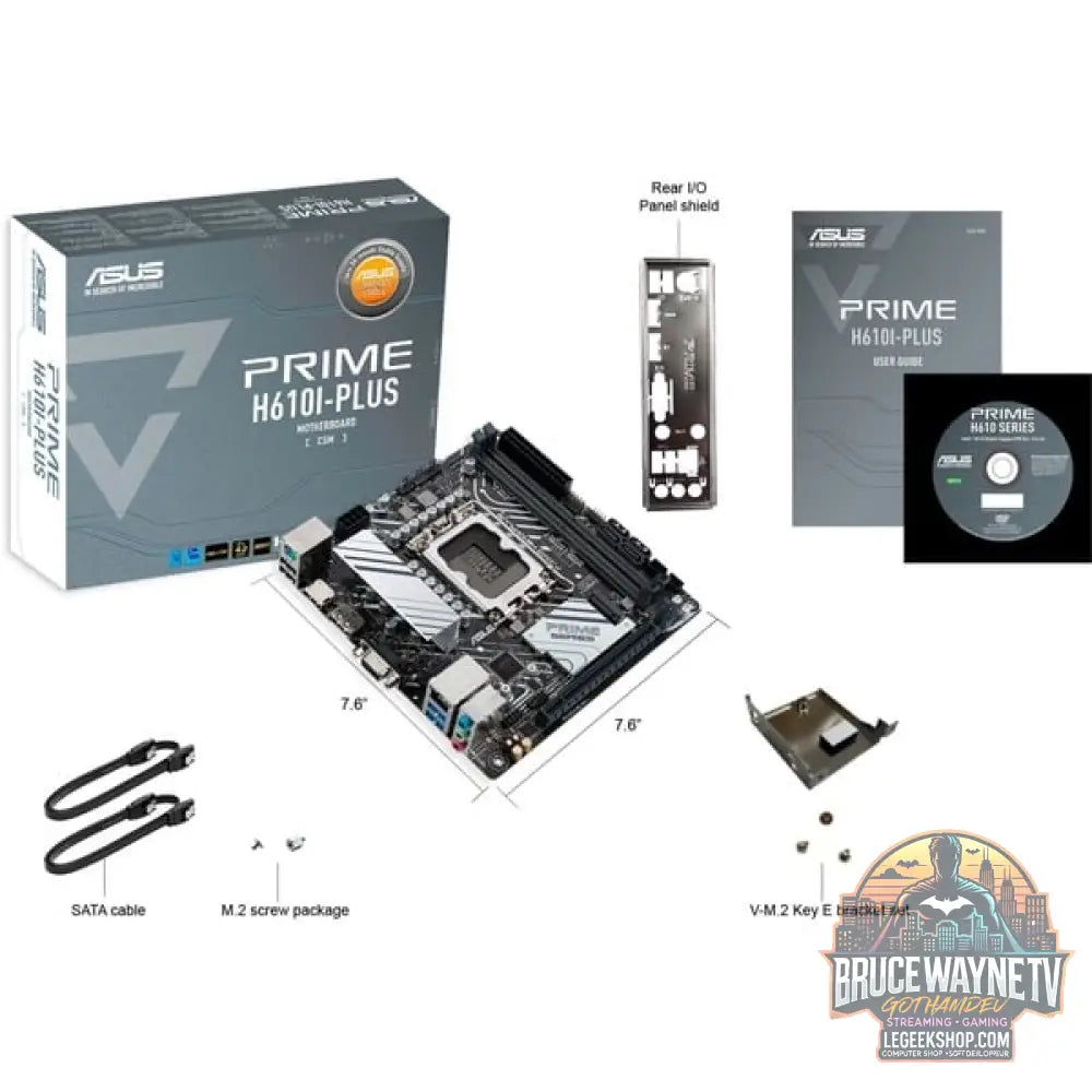 ASUS PRIME H610I-PLUS-CSM, carte mère - ASUS - vue 7