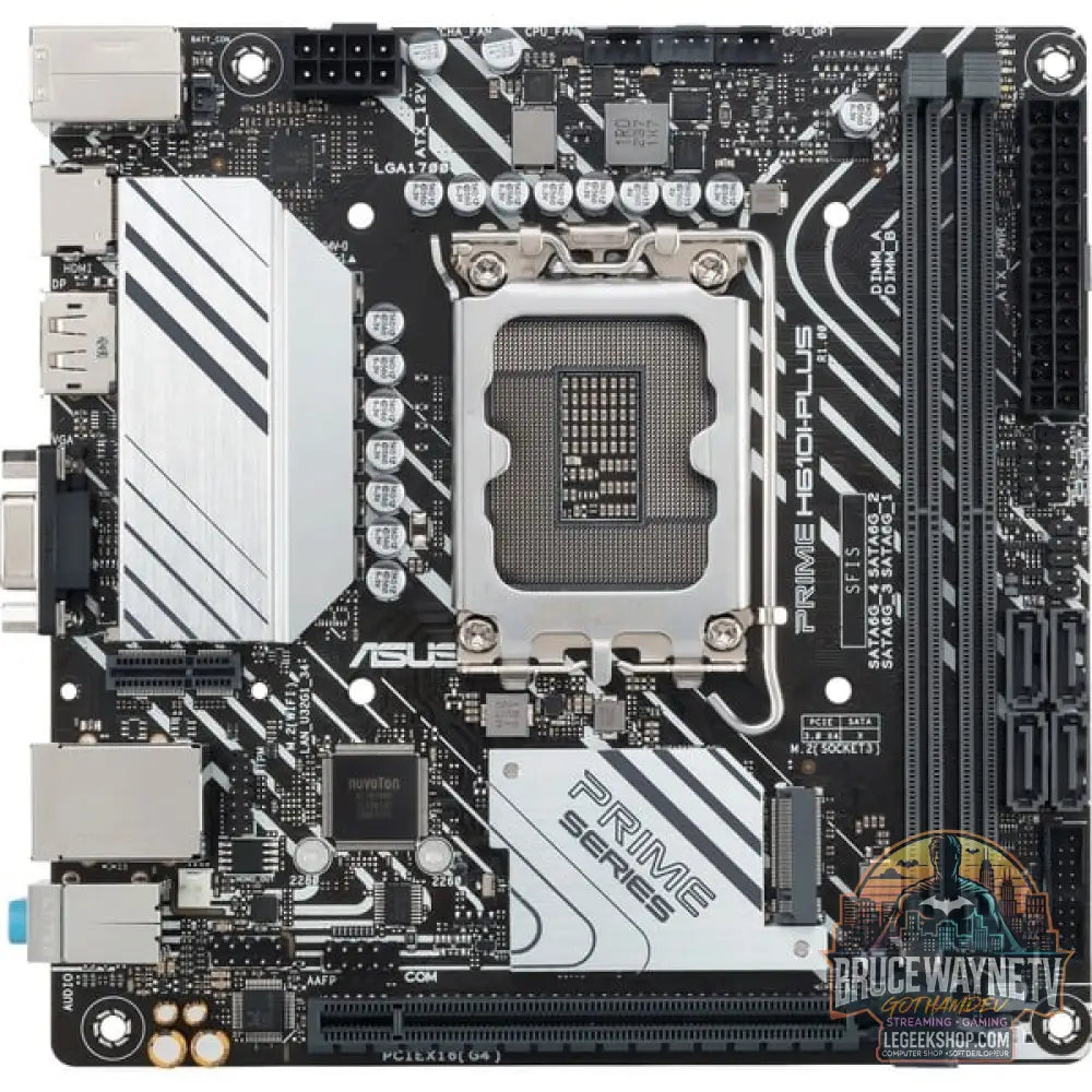 ASUS PRIME H610I-PLUS-CSM, carte mère - ASUS - vue 2