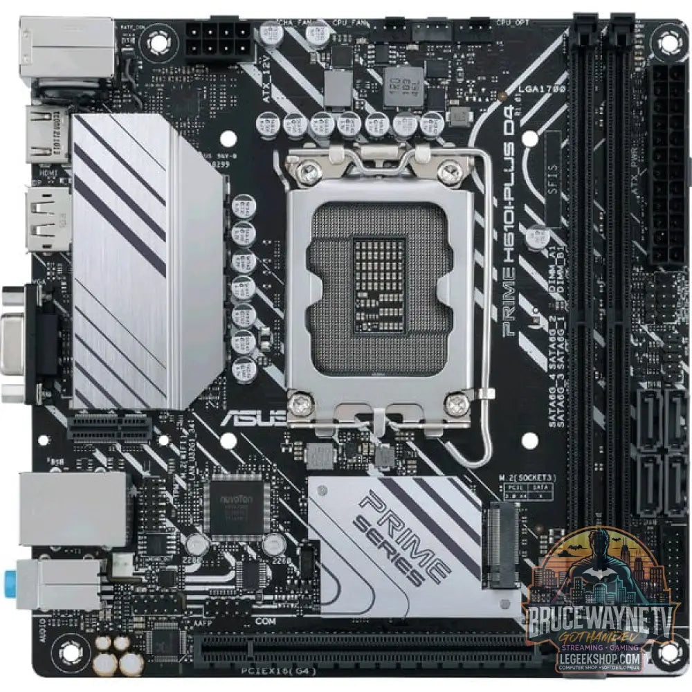 ASUS PRIME H610I-PLUS D4-CSM, carte mère - ASUS - vue 2