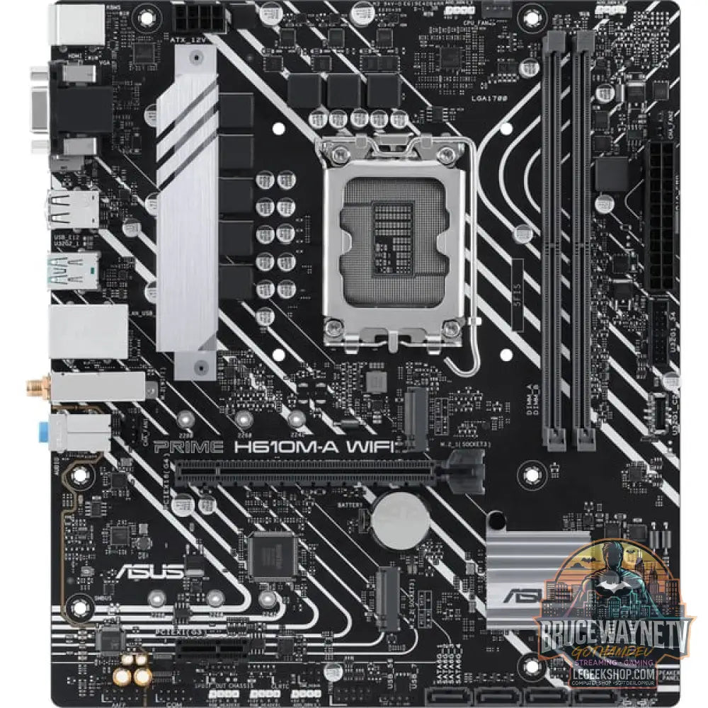 ASUS PRIME H610M-A WIFI, carte mère - ASUS - vue 2