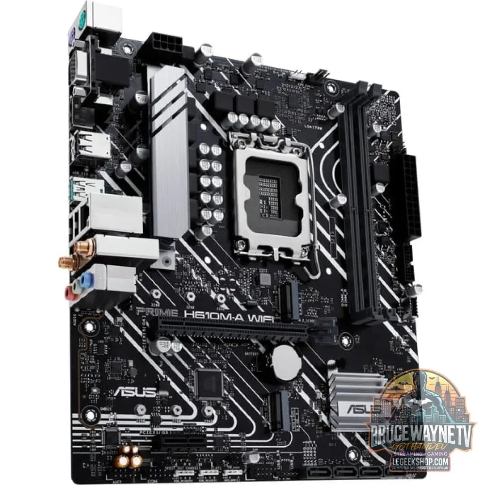 ASUS PRIME H610M-A WIFI, carte mère - ASUS - vue 4