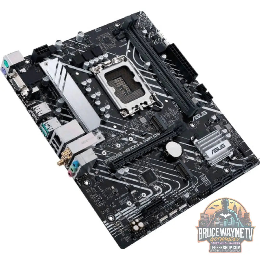 ASUS PRIME H610M-A WIFI D4, carte mère - ASUS - vue 4