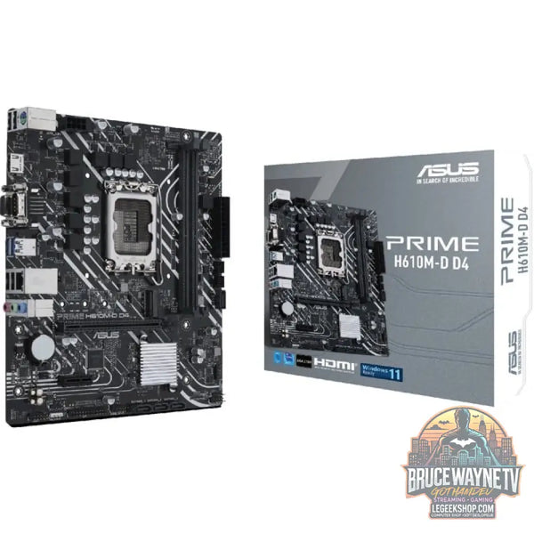 ASUS PRIME H610M-D D4, carte mère - ASUS