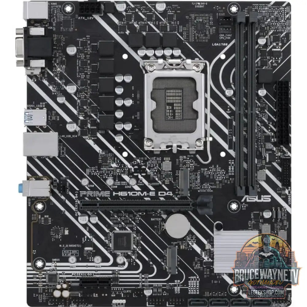 ASUS PRIME H610M-E D4-CSM, carte mère - ASUS - vue 2