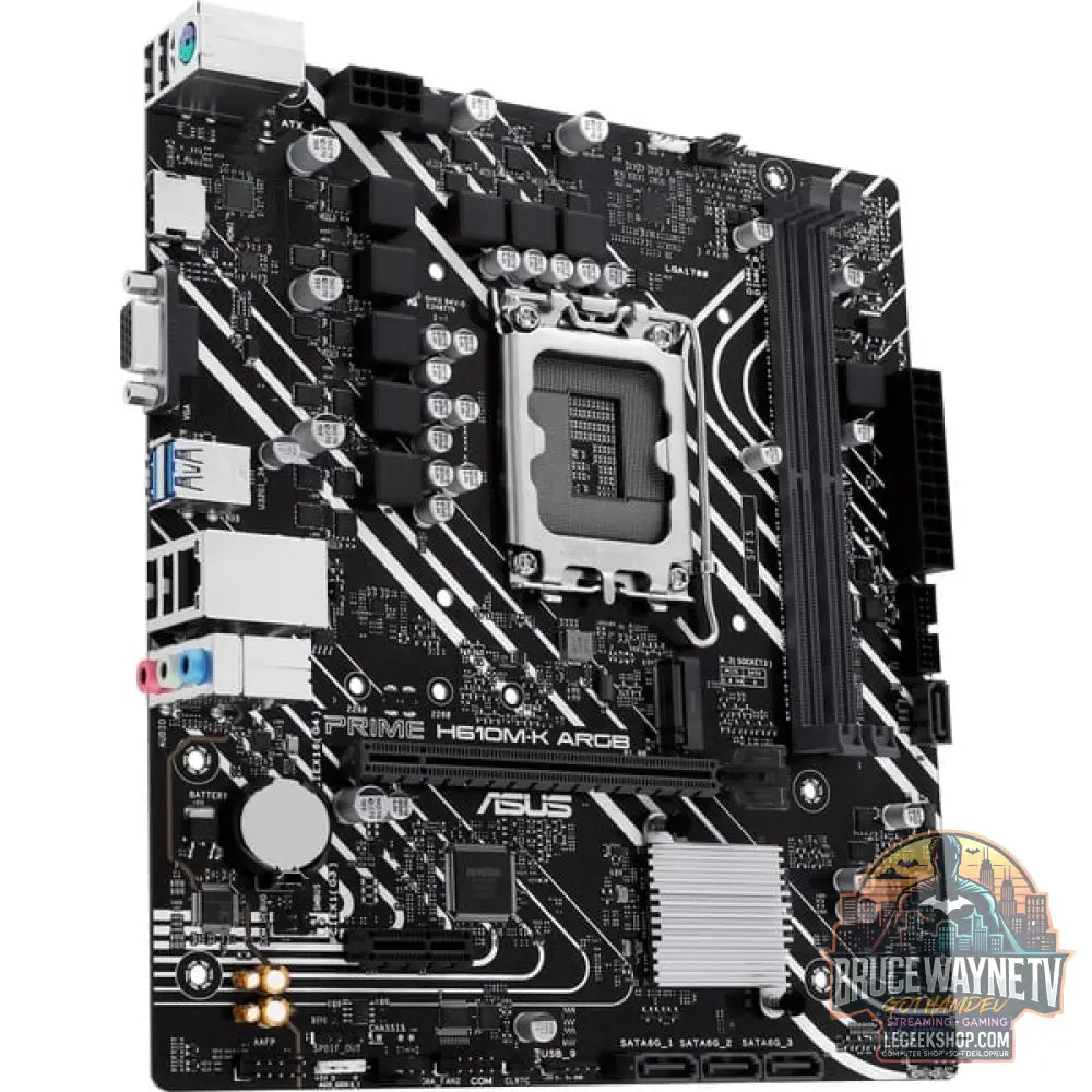 ASUS PRIME H610M-K ARGB, carte mère - ASUS - vue 3