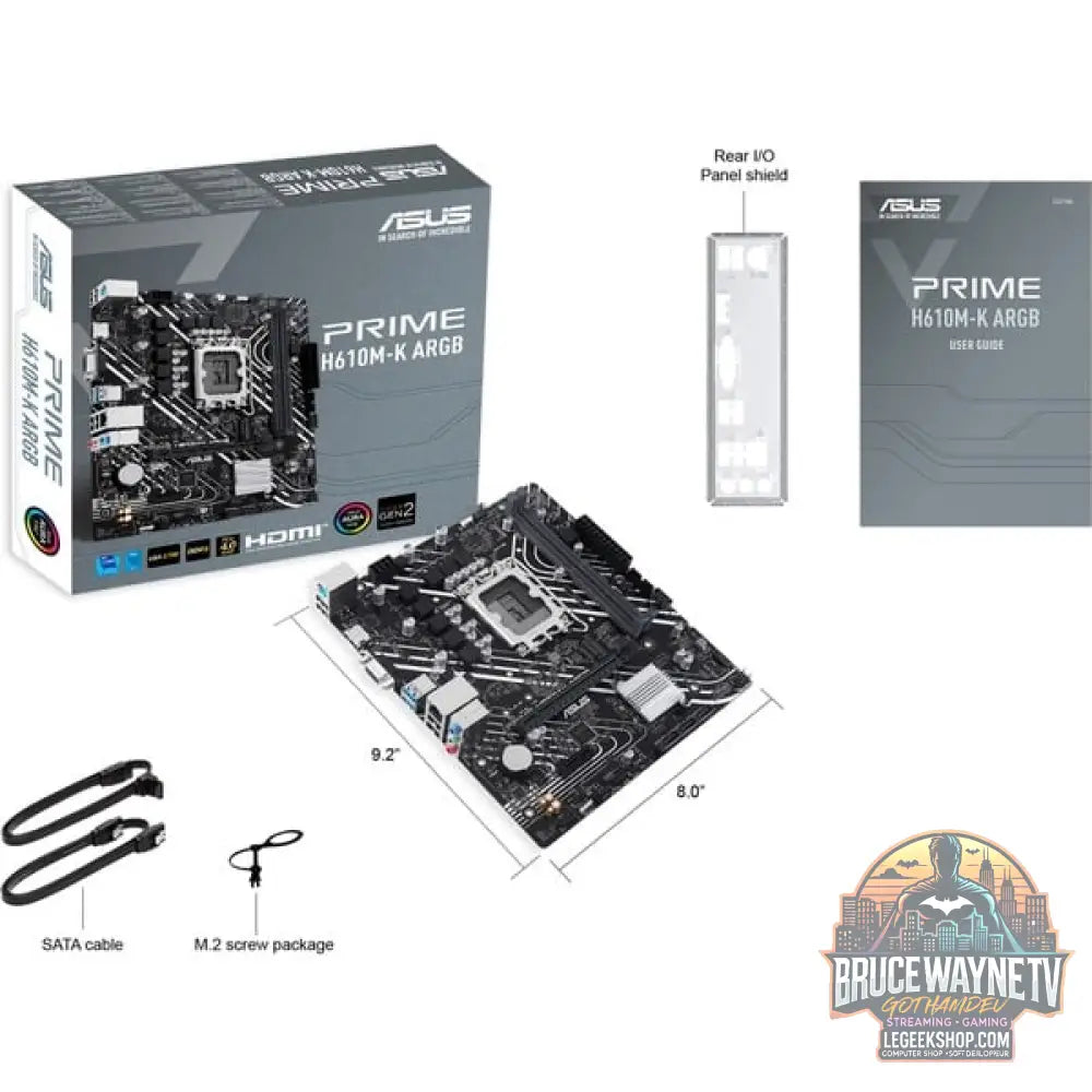 ASUS PRIME H610M-K ARGB, carte mère - ASUS - vue 7