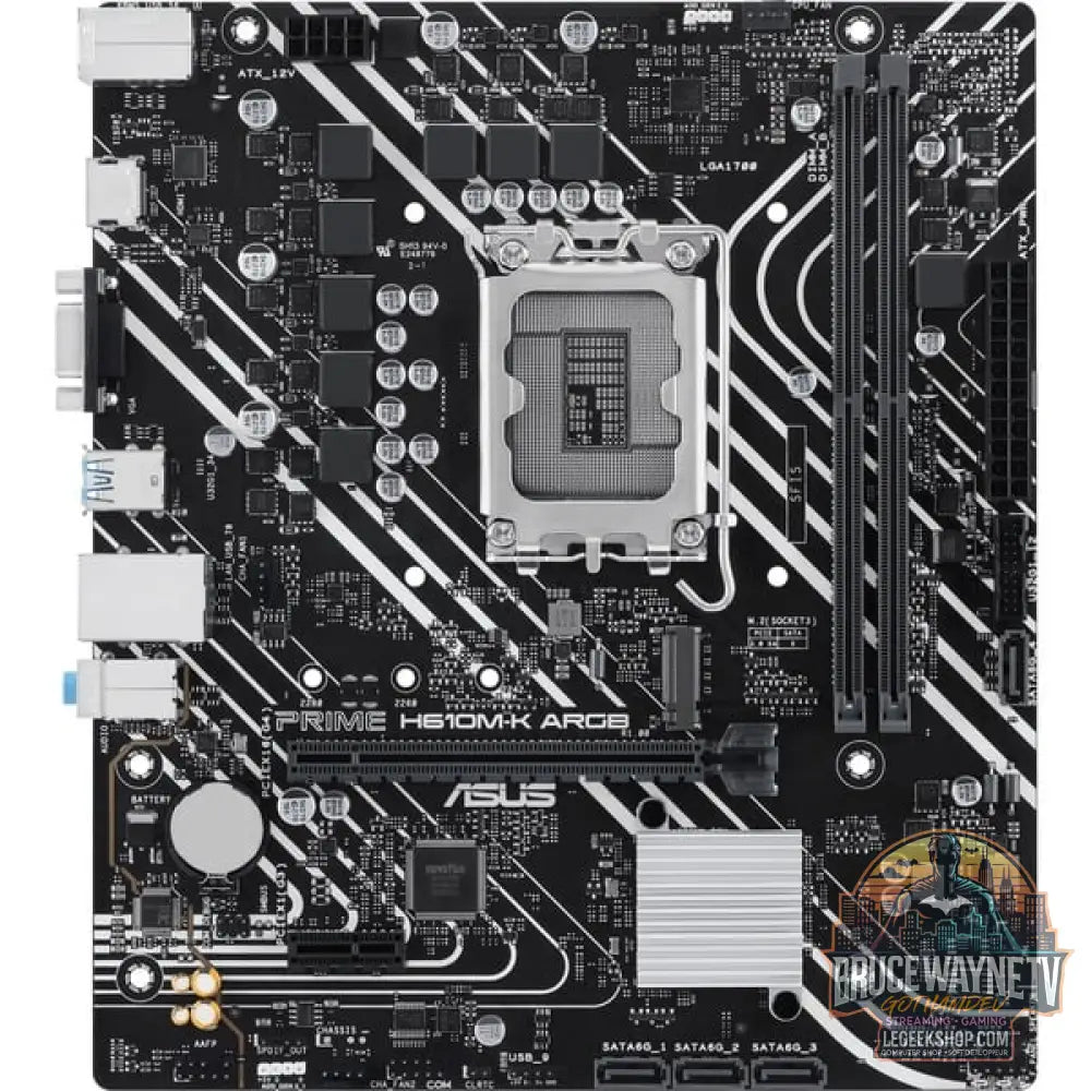 ASUS PRIME H610M-K ARGB, carte mère - ASUS - vue 2