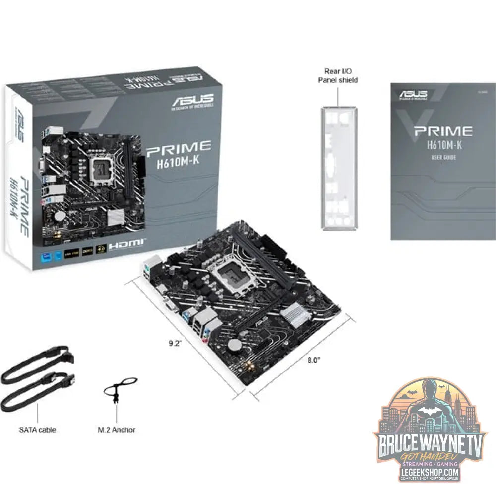 ASUS PRIME H610M-K, carte mère - ASUS - vue 7