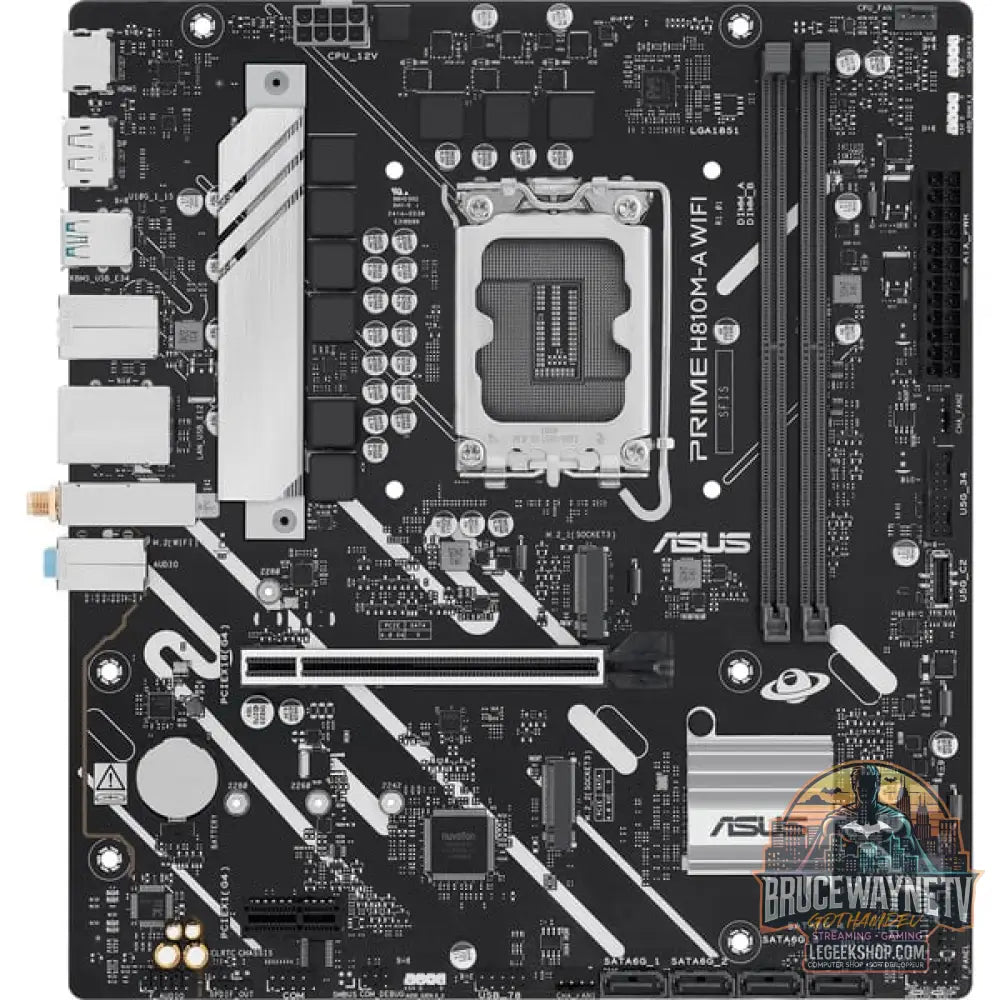 ASUS PRIME H810M-A WIFI, carte mère - ASUS - vue 2