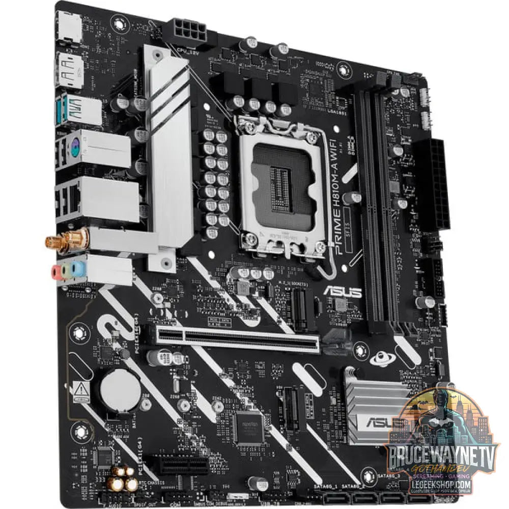 ASUS PRIME H810M-A WIFI, carte mère - ASUS - vue 4