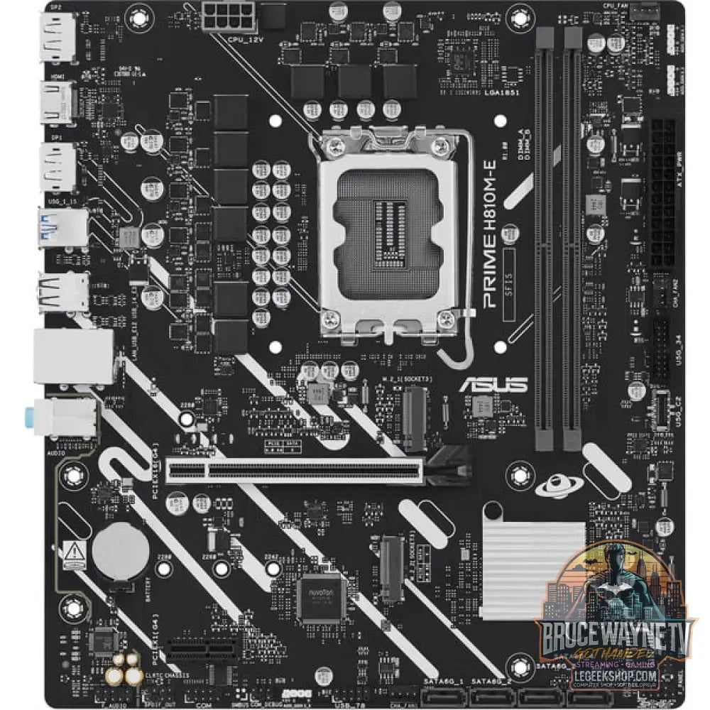 ASUS PRIME H810M-E-CSM, carte mère - ASUS - vue 3