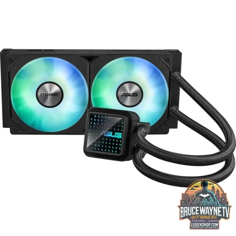 ASUS PRIME LC 240 ARGB, Wasserkühlung schwarz - ASUS - vue 3