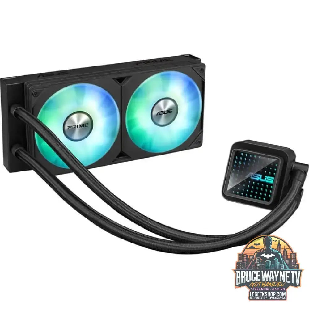 ASUS PRIME LC 240 ARGB, Wasserkühlung schwarz - ASUS - vue 2