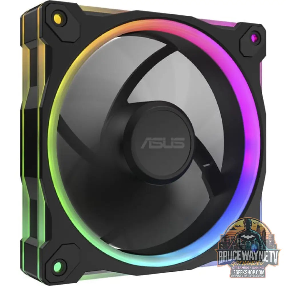 ASUS Prime MR120 ARGB Fan, Gehäuselüfter - ASUS - vue 3