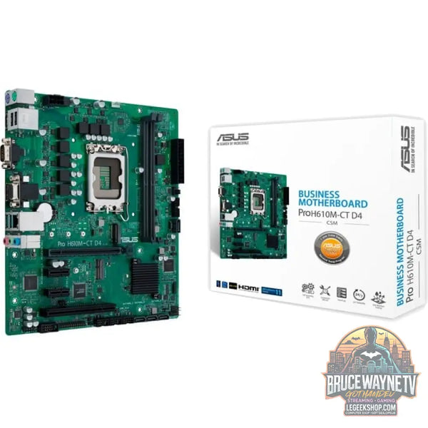 ASUS PRO H610M-CT D4-CSM, carte mère - ASUS