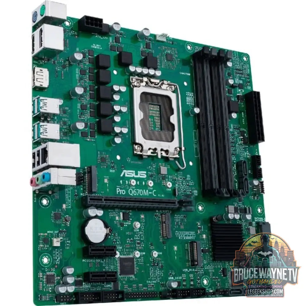ASUS PRO Q670M-C-CSM - ASUS - vue 3