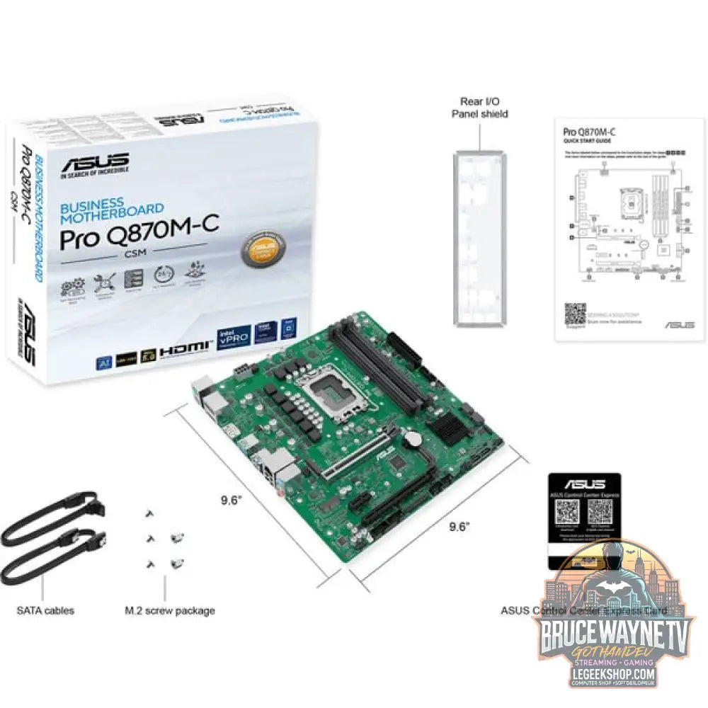 ASUS PRO Q870M-C-CSM, carte mère - ASUS - vue 7