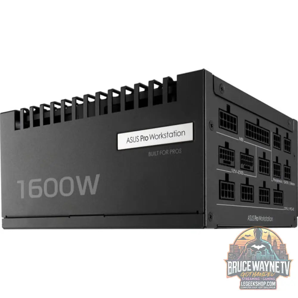 ASUS Pro WS 1600W Platinum, alimentation PC - ASUS - vue 3