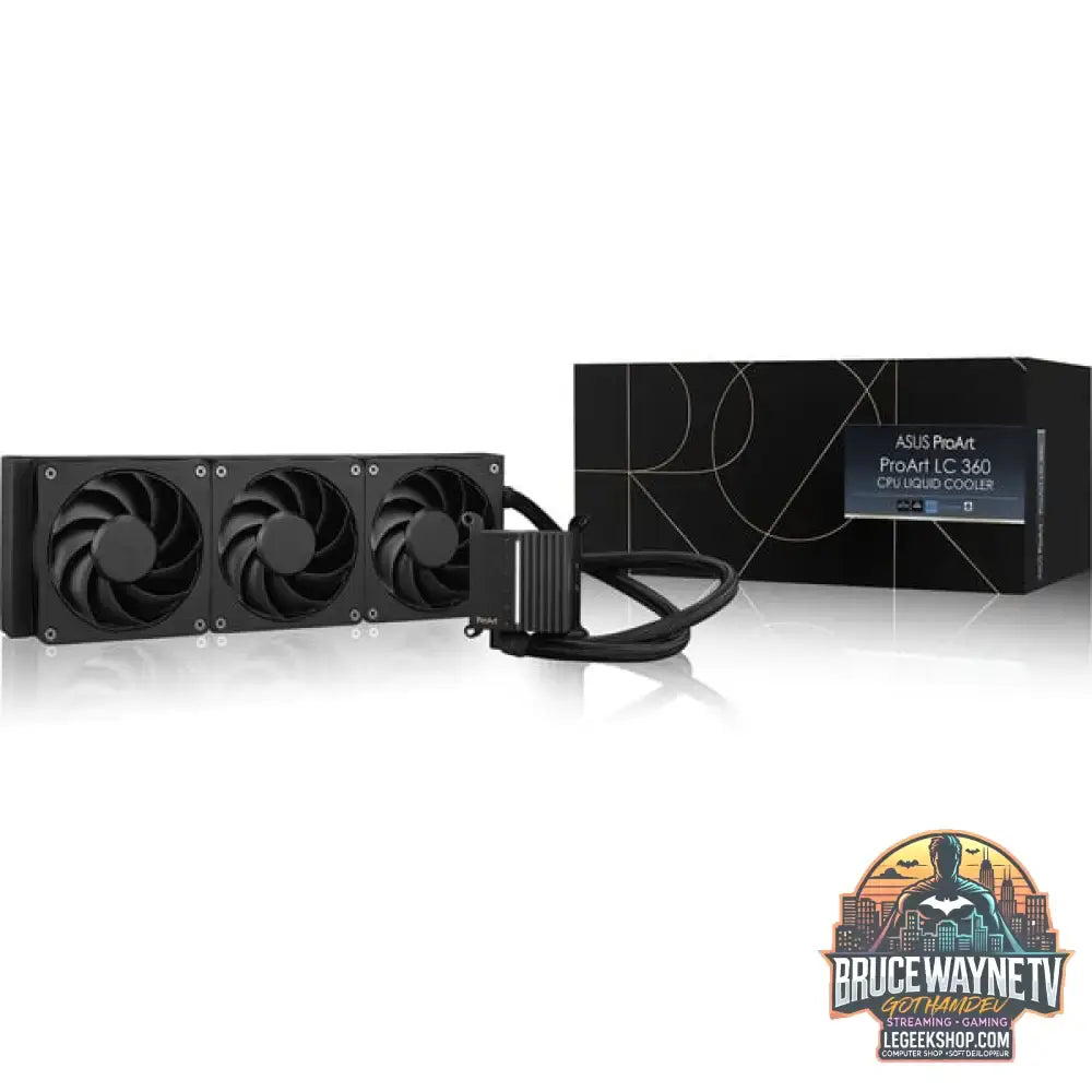 ASUS ProArt LC 360 mm, Wasserkühlung schwarz - ASUS - vue 9