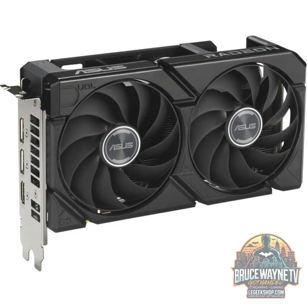 ASUS Radeon RX 9060 XT DUAL 16GB, carte graphique noir - ASUS - vue 5