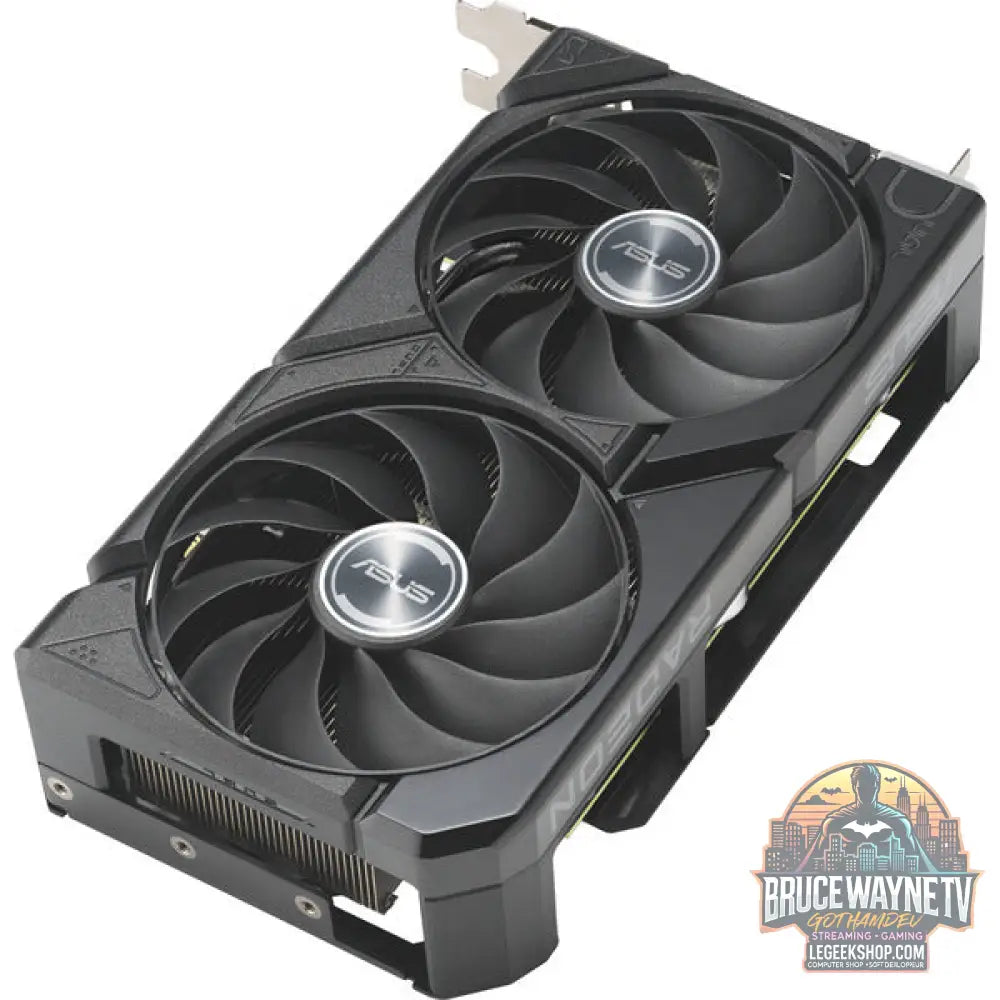 ASUS Radeon RX 9060 XT DUAL 16GB, carte graphique noir - ASUS - vue 4