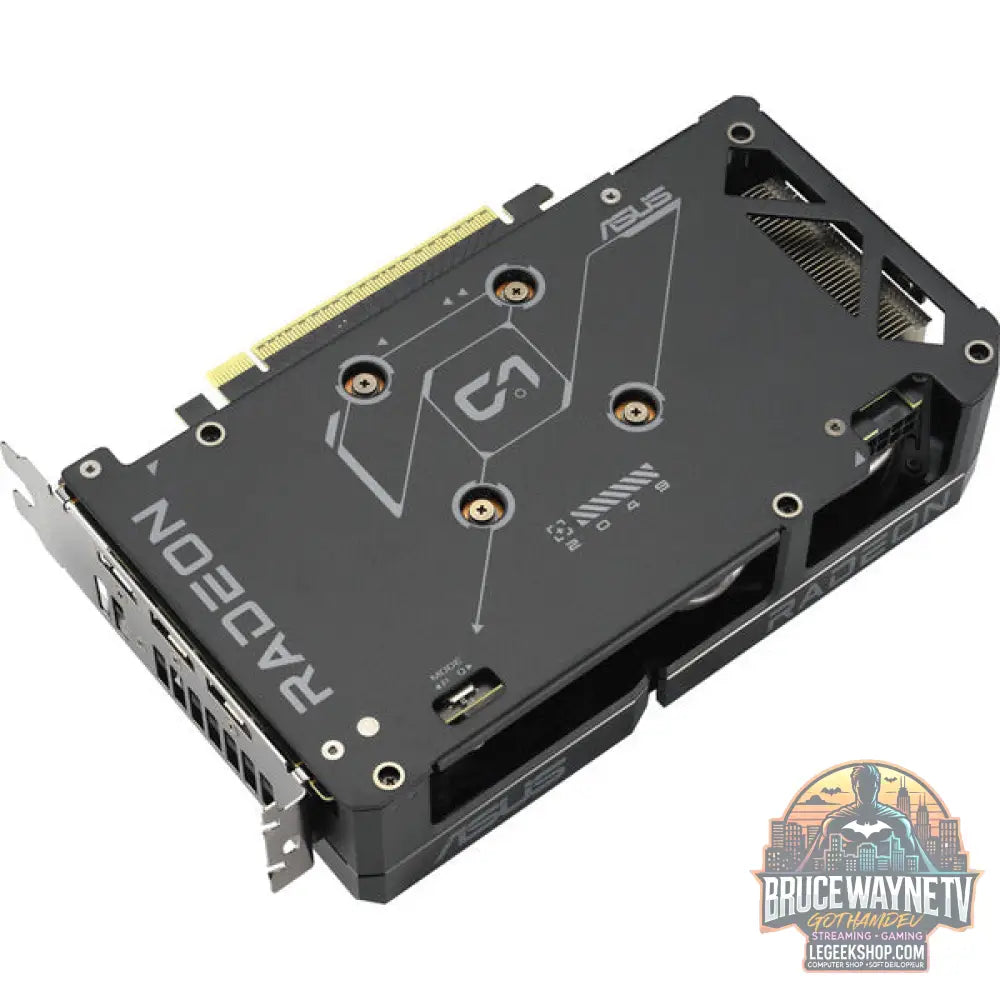 ASUS Radeon RX 9060 XT DUAL 16GB, carte graphique noir - ASUS - vue 6