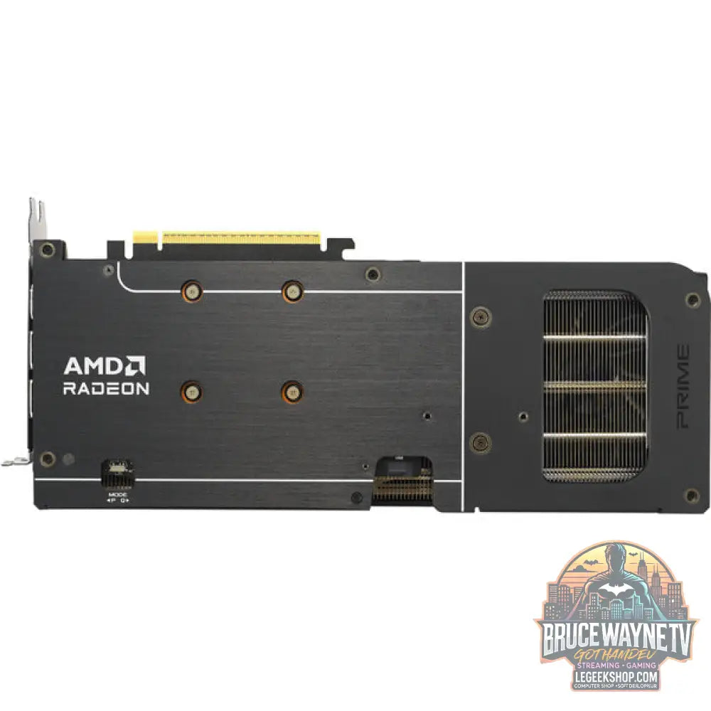 ASUS Radeon RX 9060 XT PRIME OC 16GB, carte graphique gris - ASUS - vue 8