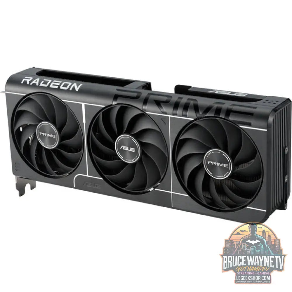 ASUS Radeon RX 9060 XT PRIME OC 16GB, carte graphique gris - ASUS - vue 6