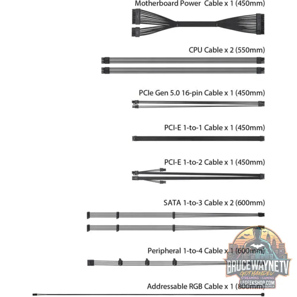 ASUS ROG Loki 750W Platinum, alimentation PC - ASUS - vue 11