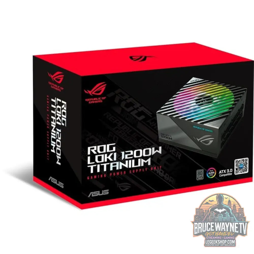 ASUS ROG Loki SFX-L 1200W Titanium, alimentation PC - ASUS - vue 13
