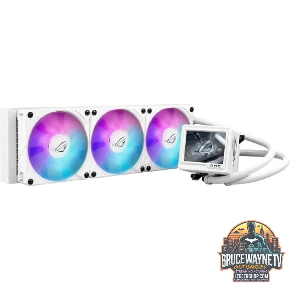 ASUS ROG Ryujin III 360 ARGB Extreme White, Wasserkühlung weiß - ASUS - vue 17