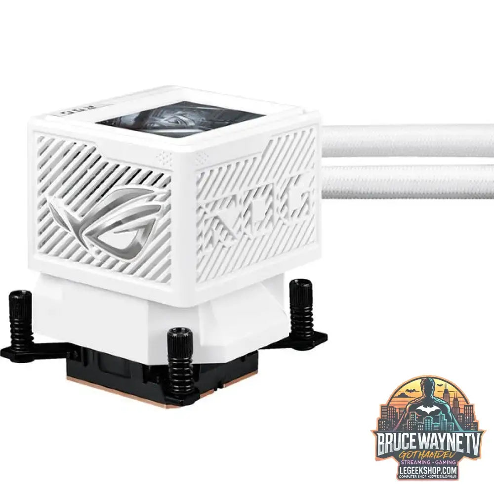 ASUS ROG Ryujin III 360 ARGB Extreme White, Wasserkühlung weiß - ASUS - vue 23