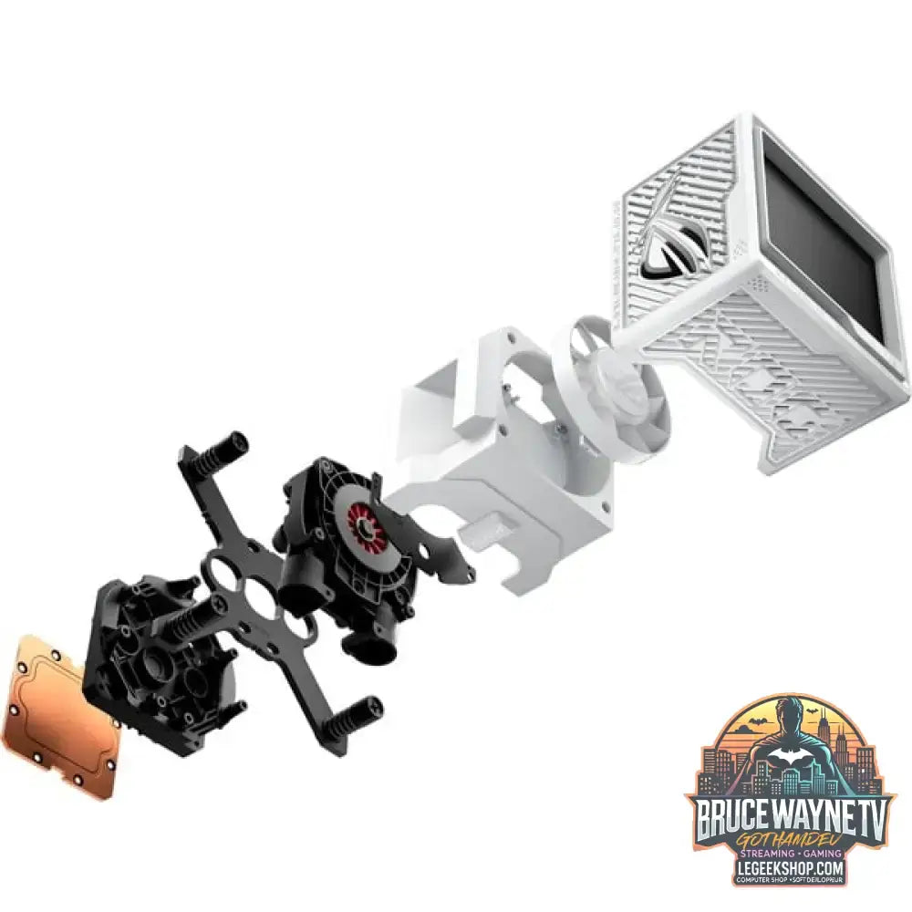 ASUS ROG Ryujin III 360 ARGB Extreme White, Wasserkühlung weiß - ASUS - vue 32