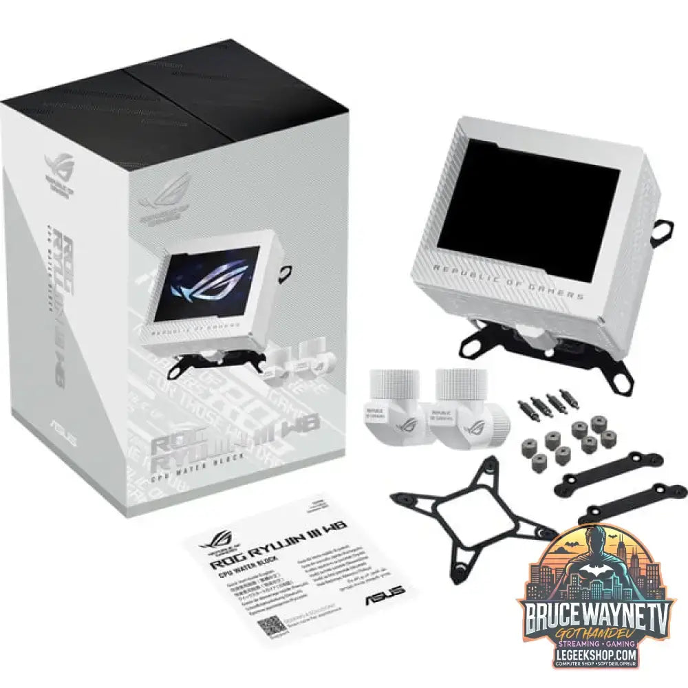 ASUS ROG RYUJIN III WB, CPU-Kühler weiß, CPU-Wasserblock - ASUS - vue 11