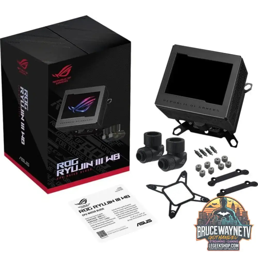 ASUS ROG RYUJIN III WB, CPU-Kühler schwarz, CPU-Wasserblock - ASUS - vue 14