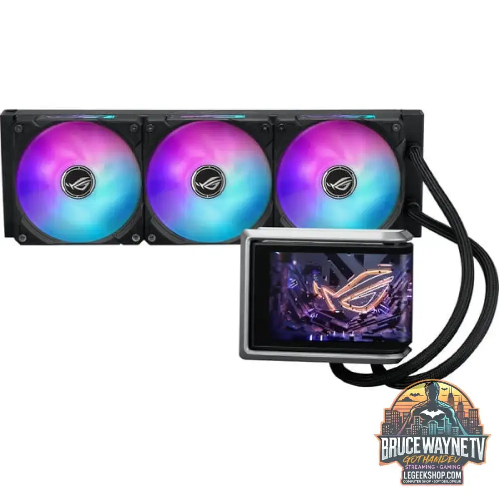 ASUS ROG RYUO IV 360 ARGB, Wasserkühlung schwarz - ASUS - vue 3