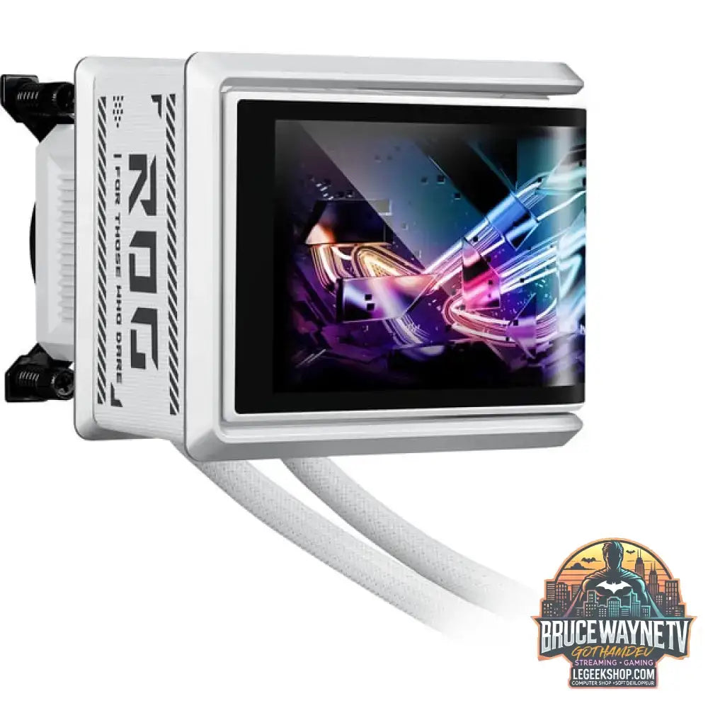 ASUS ROG RYUO IV 360 ARGB WHT, Wasserkühlung weiß - ASUS - vue 11