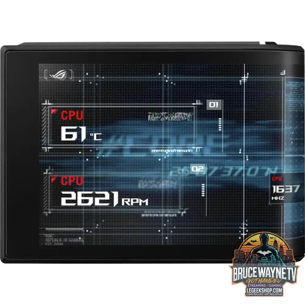 ASUS ROG Ryuo IV SLC 360 ARGB, Wasserkühlung schwarz - ASUS - vue 15