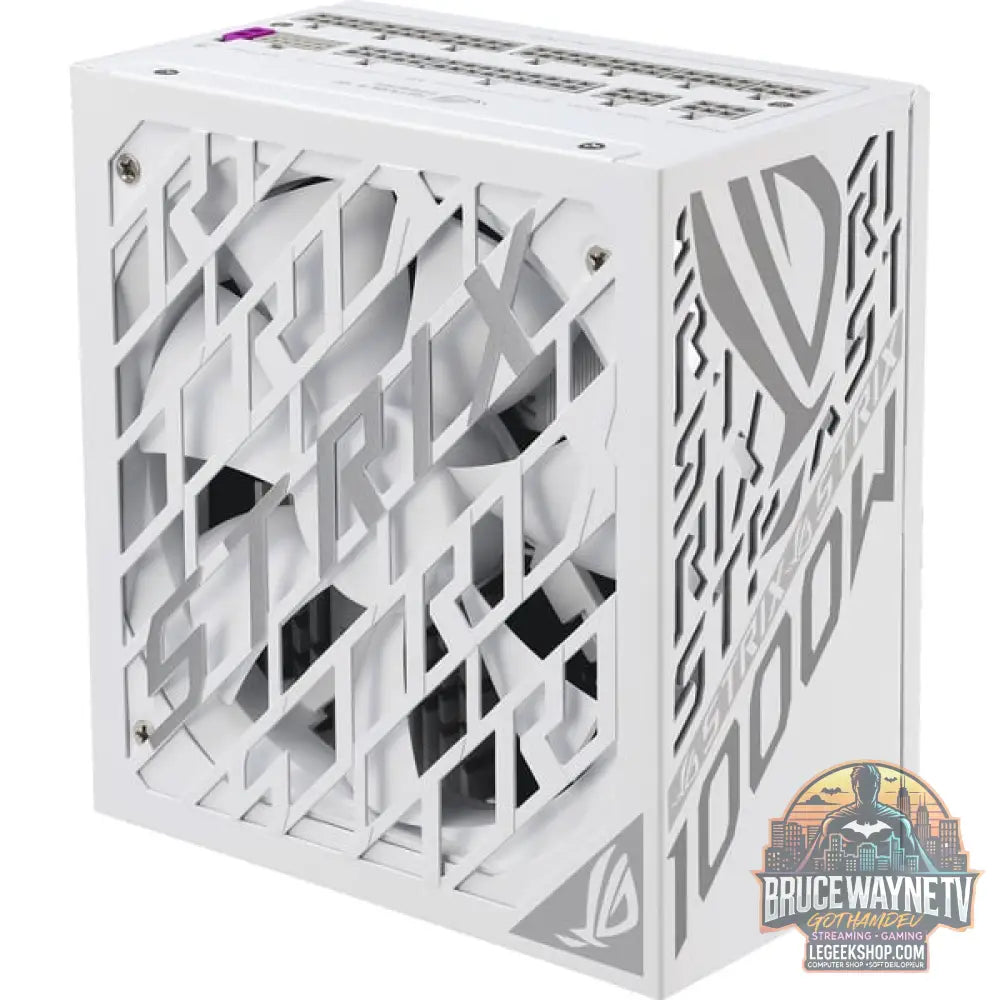 ASUS ROG-STRIX-1000P-GAMING-WHITE, alimentation PC - ASUS - vue 6