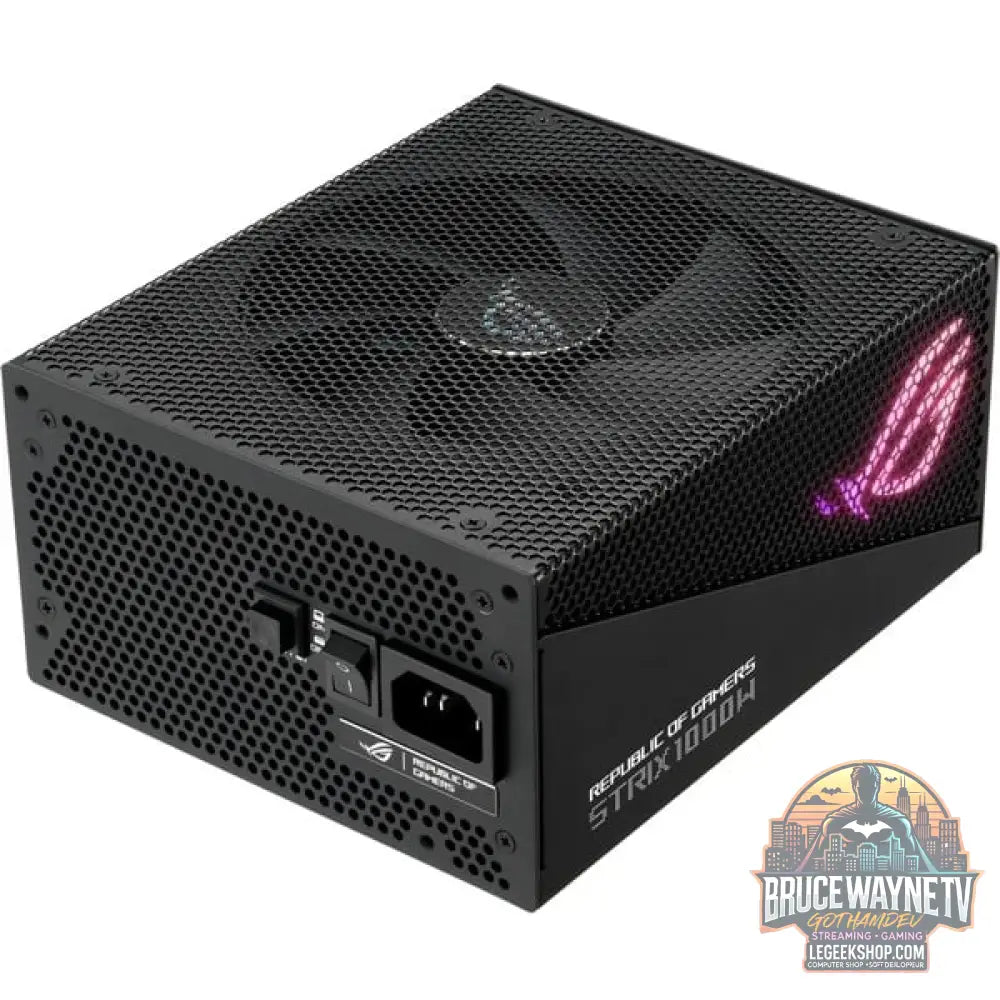 ASUS ROG STRIX 1000W Gold Aura Edition, alimentation PC - ASUS - vue 3