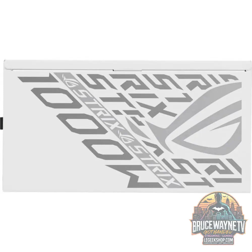 ASUS ROG Strix 1000W Platinum White Edition (ROG Equalizer), alimentation PC - ASUS - vue 3