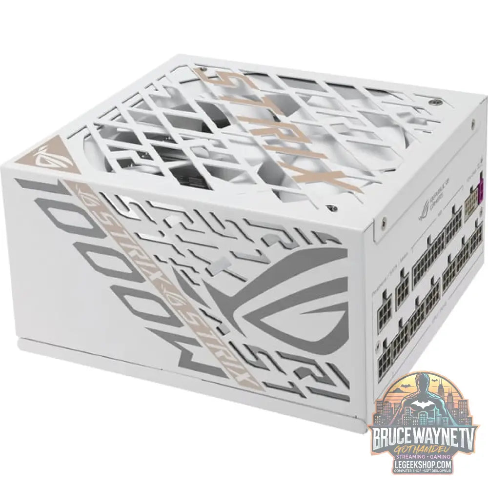 ASUS ROG Strix 1000W Platinum White Edition (ROG Equalizer), alimentation PC - ASUS - vue 7