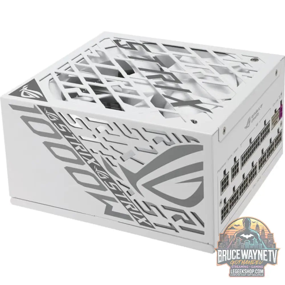 ASUS ROG Strix 1000W Platinum White Edition (ROG Equalizer), alimentation PC - ASUS - vue 5