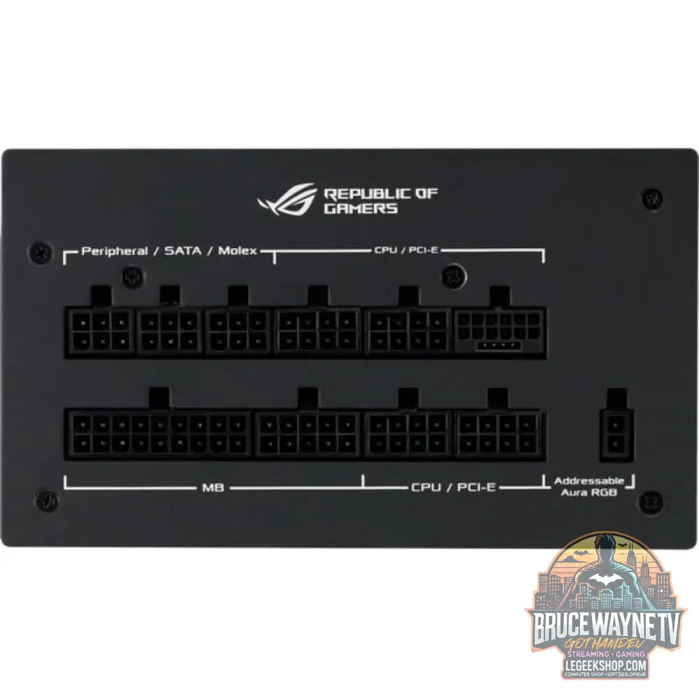 ASUS ROG STRIX 1200W Gold Aura Edition, alimentation PC - ASUS - vue 9