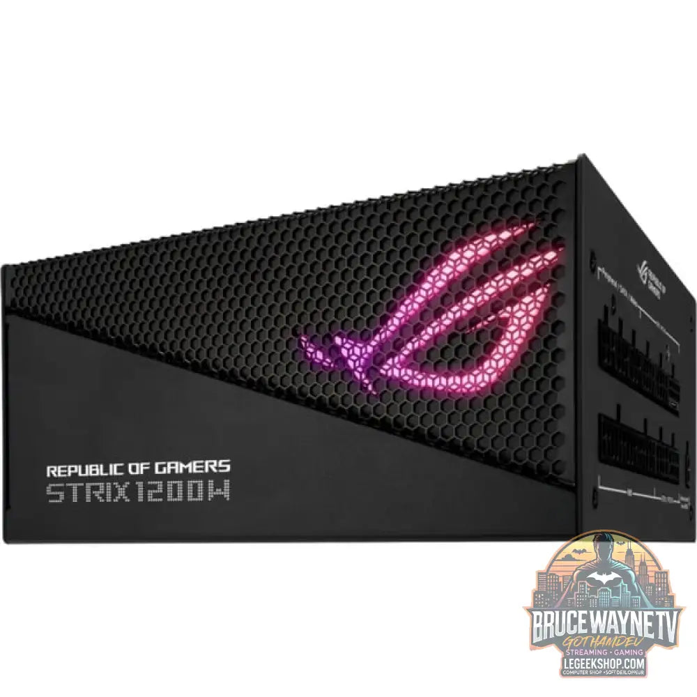 ASUS ROG STRIX 1200W Gold Aura Edition, alimentation PC - ASUS - vue 3