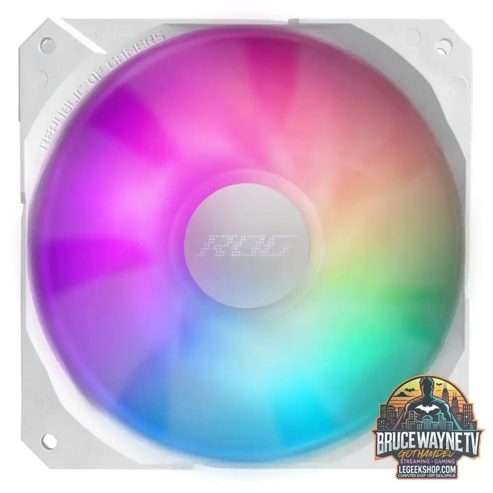 ASUS ROG STRIX LC II 240 ARGB, Wasserkühlung weiß - ASUS - vue 7