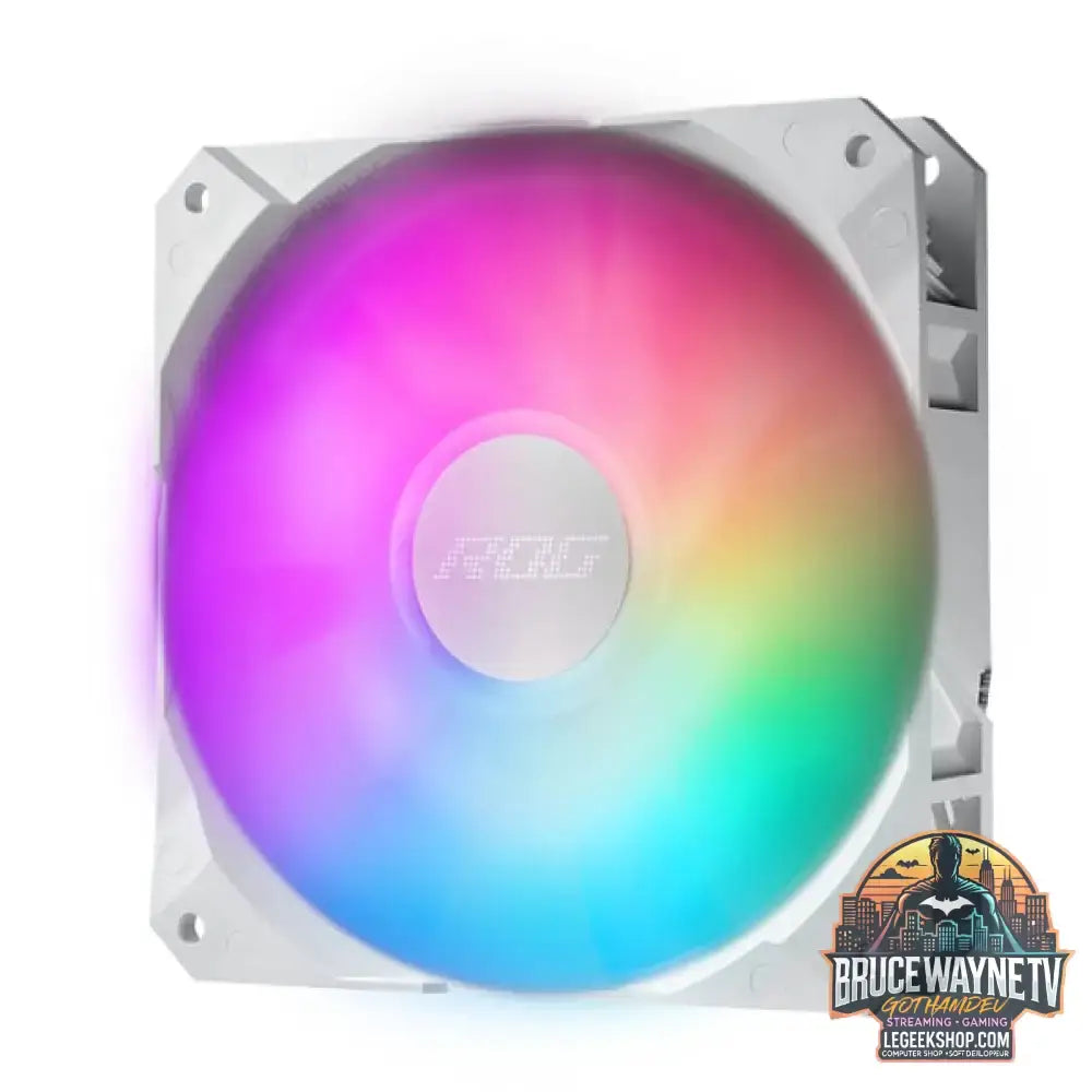 ASUS ROG STRIX LC II 240 ARGB, Wasserkühlung weiß - ASUS - vue 5