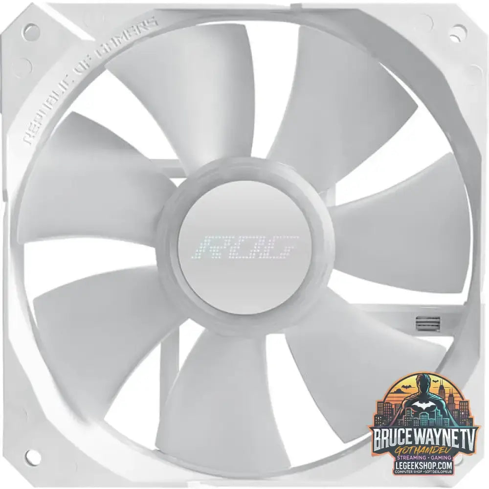 ASUS ROG STRIX LC II 240 ARGB White Edition, Wasserkühlung weiß - ASUS - vue 4